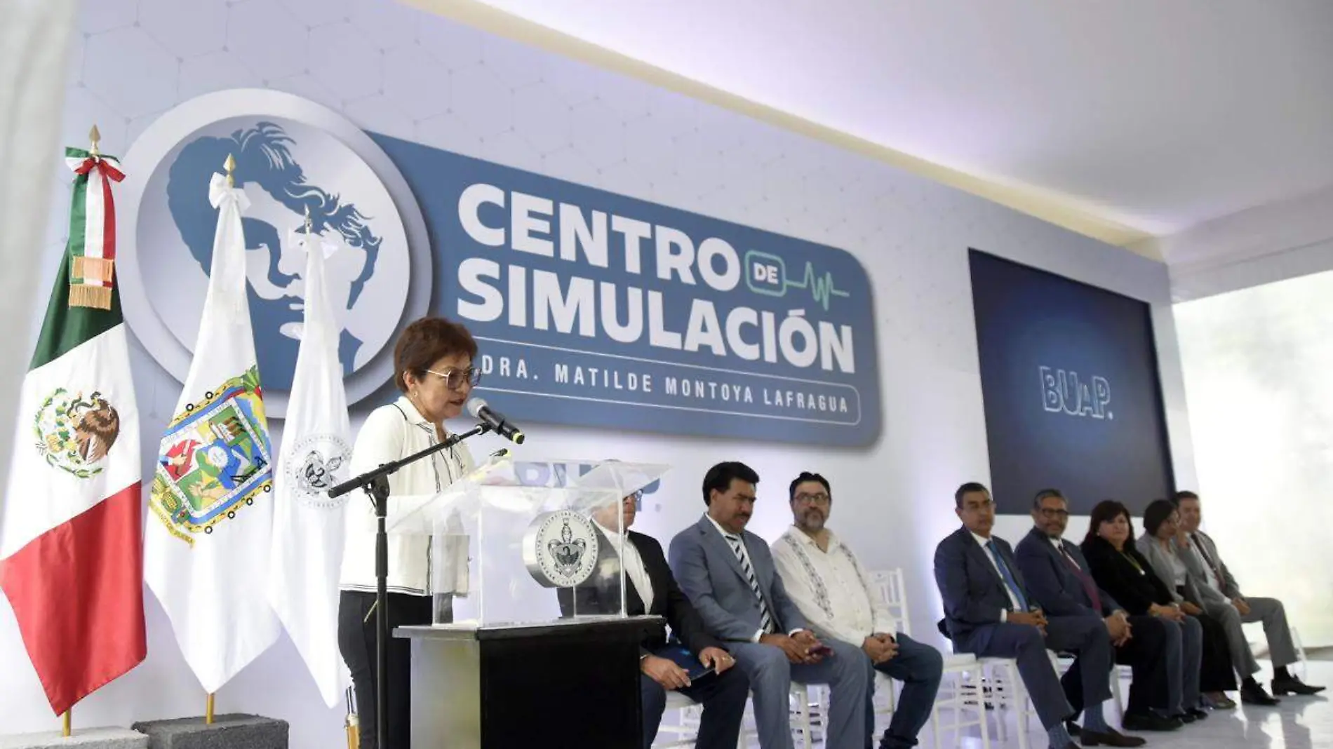 inauguracion de centro de simulacion